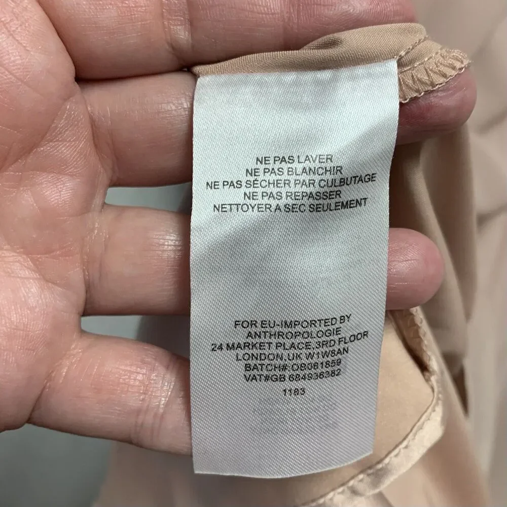 Anthropologie BHLDN Doria Chiffon Maxi Dress Womens Size 16 NWT $330 - Picture 12 of 12